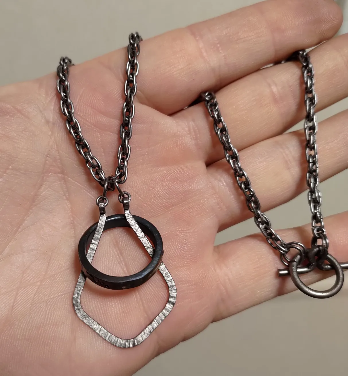 Ring holder necklace